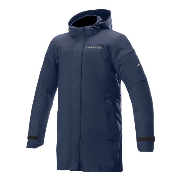 Motorcycle Coats Alpinestars Longford Drystar Parka Dark Navy
