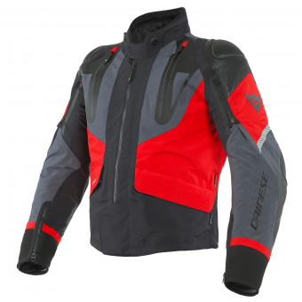 Motorcycle Coats Dainese Sport Master Gore-Tex Black Lava Red Ebony