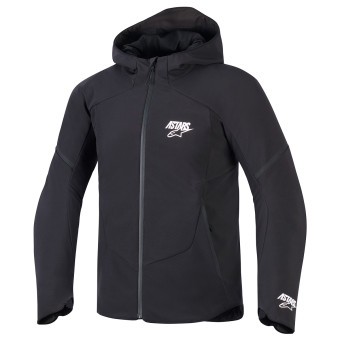 Motorcycle Coats Alpinestars Aeroshell WP Black