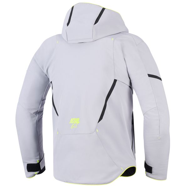 Alpinestars Aeroshell WP Mid Gray Yellow Fluo