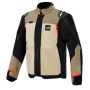 Motorcycle Coats Alpinestars Andes Pro Drystar XF Walnut Aluminium