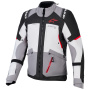 Motorcycle Coats Alpinestars Andes V4 Drystar Dark Gray Ice Gray Black Bright Red