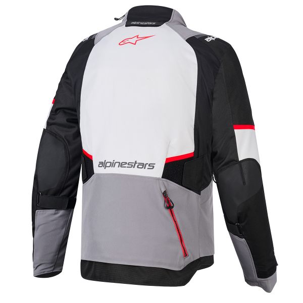 Alpinestars Andes V4 Drystar Dark Gray Ice Gray Black Bright Red