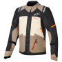 Motorcycle Coats Alpinestars Andes V4 Drystar Walnut Mastic Black