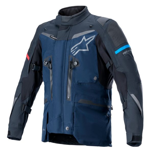 Motorcycle Coats Alpinestars Boulder Gore-Tex Dark Blue Black Motorcycle Coats Alpinestars Boulder Gore-Tex Dark Blue Black