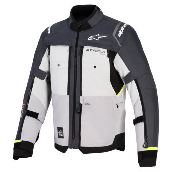 Motorcycle Coats Alpinestars Cusco Drystar Ice Gray Mid Gray Deep Gray