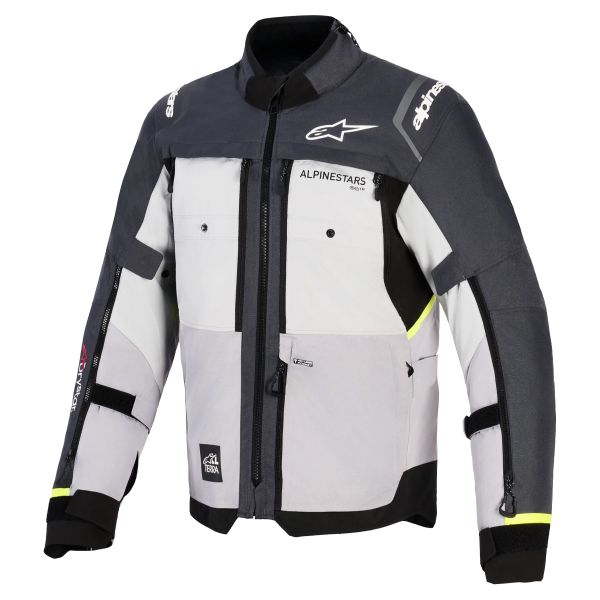 Motorcycle Coats Alpinestars Cusco Drystar Ice Gray Mid Gray Deep Gray