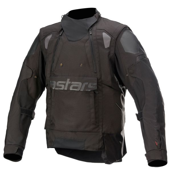 Motorcycle Coats Alpinestars Halo Drystar Black Black Motorcycle Coats Alpinestars Halo Drystar Black Black