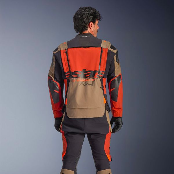 Alpinestars Halo Pro Drystar XF Laminated Walnut Rust Black