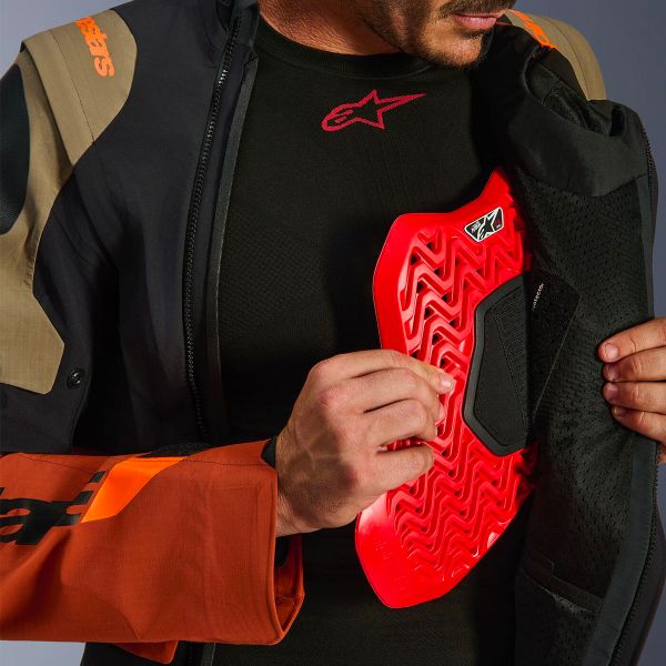 Alpinestars Halo Pro Drystar XF Laminated Walnut Rust Black