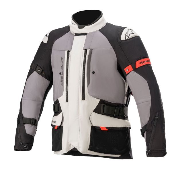 Motorcycle Coats Alpinestars Ketchum Gore-Tex Ice Gray Dark Grey Black Motorcycle Coats Alpinestars Ketchum Gore-Tex Ice Gray Dark Grey Black