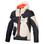 Motorcycle Coats Alpinestars Mogress Air Black Almond Hot Orange