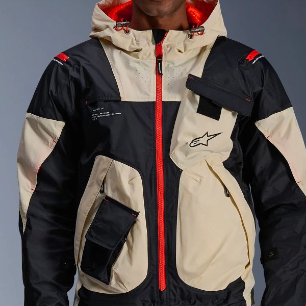 Alpinestars Mogress Air Black Almond Hot Orange