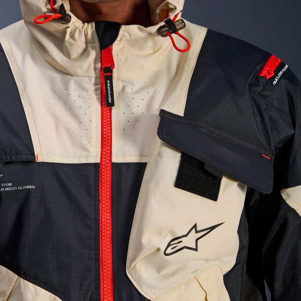 Alpinestars Mogress Air Black Almond Hot Orange