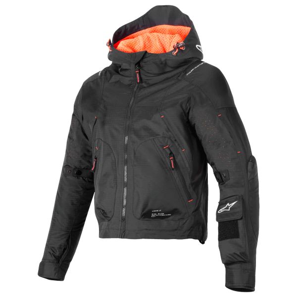 Motorcycle Coats Alpinestars Molly Air Black Fluo Coral Motorcycle Coats Alpinestars Molly Air Black Fluo Coral