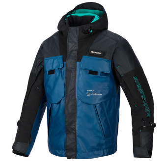 Motorcycle Coats Alpinestars Mospher WP Black Petrol