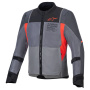 Motorcycle Coats Alpinestars ST-2 Air Deep Gray Dark Gray Bright Red
