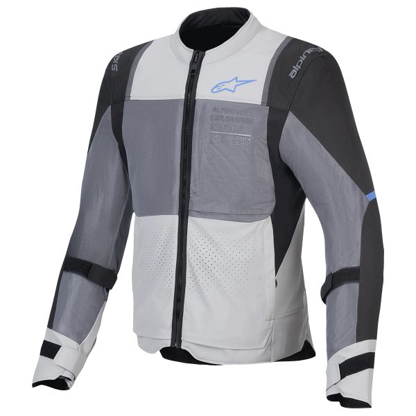 Alpinestars ST-2 Air Ice Gray Dark Gray Black