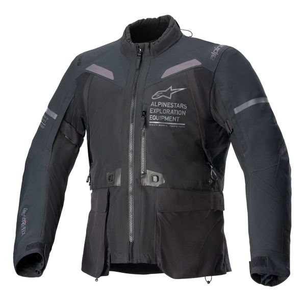 Motorcycle Coats Alpinestars ST-7 2L Gore-Tex Black Dark Grey Motorcycle Coats Alpinestars ST-7 2L Gore-Tex Black Dark Grey