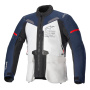 Motorcycle Coats Alpinestars ST-7 2L Gore-Tex Ice Grey Dark Blue Black
