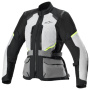 Motorcycle Coats Alpinestars Stella Andes Air Drystar Ice Grey Dark Grey Black