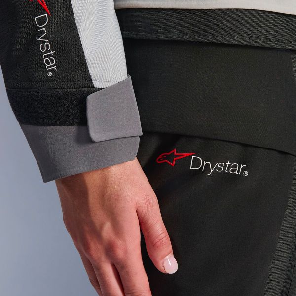 Alpinestars Stella Andes V4 Drystar Ice Gray Dark Gray Black Yellow Fluo