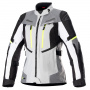 Motorcycle Coats Alpinestars Stella Bogota Pro Drystar Ice Grey Dark Grey