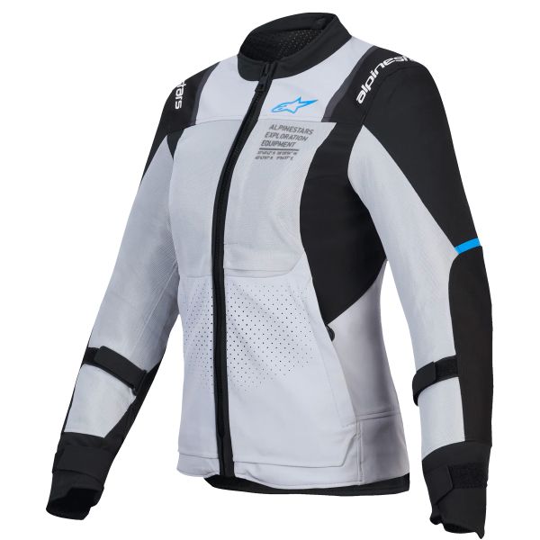 Motorcycle Coats Alpinestars Stella ST-2 Air Ice Gray Black Motorcycle Coats Alpinestars Stella ST-2 Air Ice Gray Black