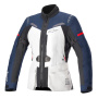 Motorcycle Coats Alpinestars Stella ST-7 2L Gore-Tex Ice Grey Dark Blue Black