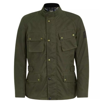 Motorcycle Coats Belstaff Crosby New Tech Forest Green