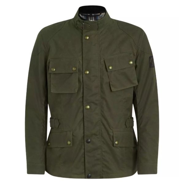 Motorcycle Coats Belstaff Crosby New Tech Forest Green