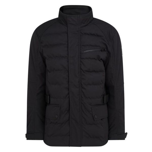Motorcycle Coats Belstaff Calder Black Doudoune