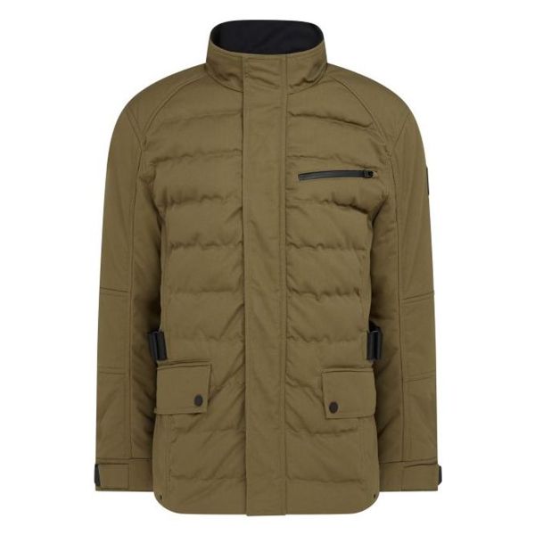 Motorcycle Coats Belstaff Calder Olive down jacket