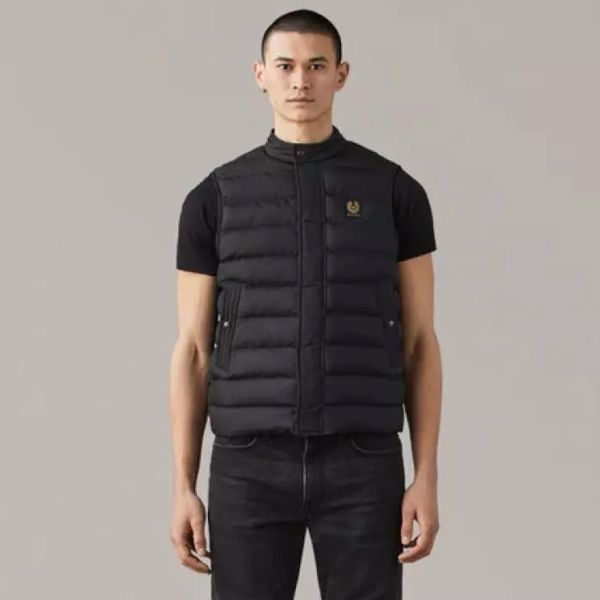 Belstaff Doudoune Sans Manches Climate Black