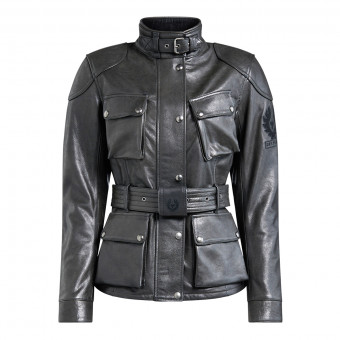 Motorcycle Coats Belstaff Trialmaster Pro Lady Leather Black Motorcycle Coats Belstaff Trialmaster Pro Lady Leather Black
