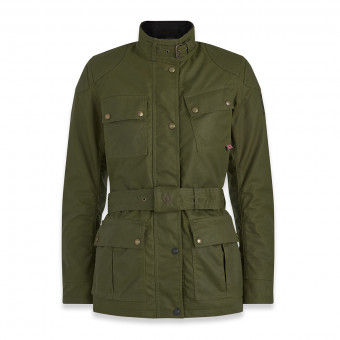 Motorcycle Coats Belstaff Trialmaster Pro Lady Wax Forest Green Motorcycle Coats Belstaff Trialmaster Pro Lady Wax Forest Green