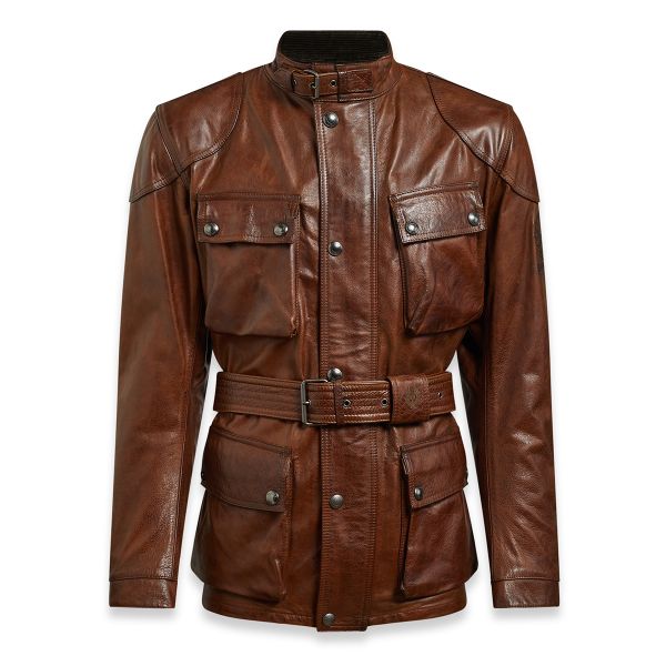 Motorcycle Coats Belstaff Trialmaster Pro Leather Burnt Cuero Motorcycle Coats Belstaff Trialmaster Pro Leather Burnt Cuero
