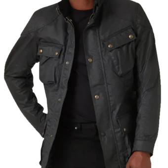 Belstaff Trialmaster Wax 8oz Black