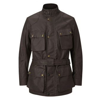 Motorcycle Coats Belstaff Trialmaster Wax 8oz Mahogany