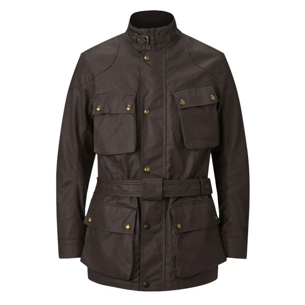 Motorcycle Coats Belstaff Trialmaster Wax 8oz Mahogany