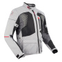 Motorcycle Coats Bering Bakundu Grey Black Red