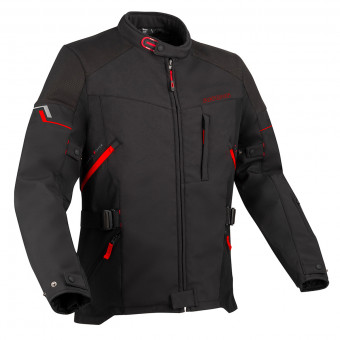 Motorcycle Coats Bering Cobalt Black Red