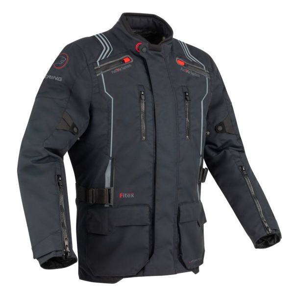 Motorcycle Coats Bering Flagstaff Black Motorcycle Coats Bering Flagstaff Black