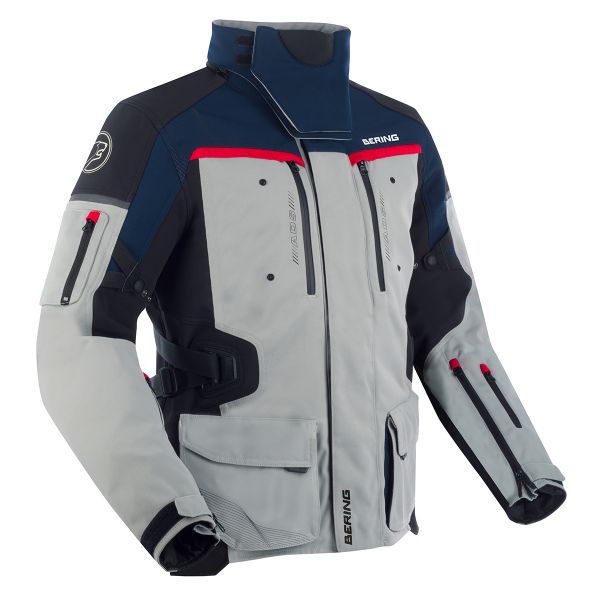 Motorcycle Coats Bering Freeway Grey Navy Motorcycle Coats Bering Freeway Grey Navy