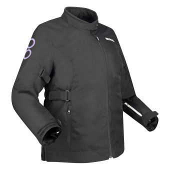 Motorcycle Coats Bering Lady Pamela Queen Size Black lilac