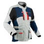 Motorcycle Coats Bering Lady Siberia Grey Blue Red