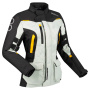 Motorcycle Coats Bering Lady Zephyr Black Grey Yellow