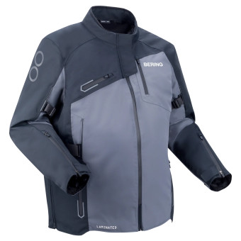 Motorcycle Coats Bering Oxygen Jacket King Size Black gray