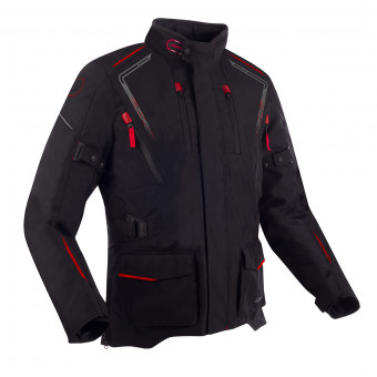 Motorcycle Coats Bering Vision Black Red