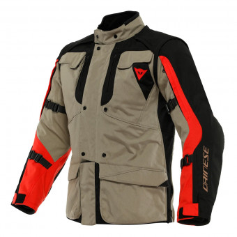 Motorcycle Coats Dainese Alligator Tex Walnut Black Lava Red
